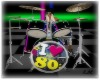 80's world drum set