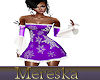 Purple Snowflake Dress
