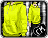 *CM Trench Hoodie Yellow