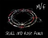 M/F Skull Rose Aura