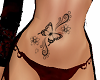 Butterfly Belly tattoo 2