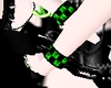 Studded Bracelet Green L