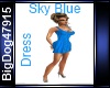 [BD] Sky Blue Dress