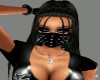 {LA} Spiked Black mask