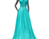 ~Teal Wed Gown