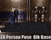 20 Person Pose Blk Base