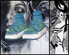 SG Green & Blue Sneakers