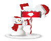Xmas Santa Mail Snowman