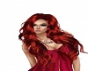 light red wavey hair