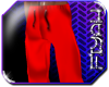 [Fiyah] Red Silk Pajamas