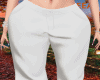 Navy Baggy White Pants