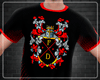 Black - Red T Shirt
