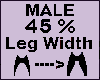 Leg Thigh Scaler 45%