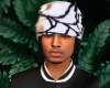 spida beanie + locs