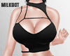 Harper Black Crop