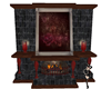 Gothic Rose Fireplace