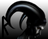 [R] Black PVC Horns