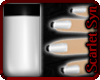 (Ss) White French Nails