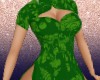 Green Cheong-Sam Dress