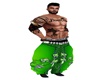 Pants GreenFlowerSB