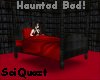 Haunted Red Satin Bed