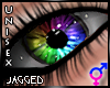 Rainbow unisex eyes