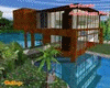 C.Modern Lake side villa