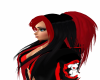 Red Black Raven Hair
