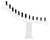 NAVY/WHT CANDLE ARCH