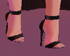 Black Heels Pink Socks