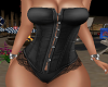 Corset & Panties Black