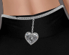 E* Heart Belly Chain