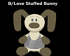 B/Love Bunny Plush Lrge