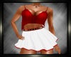 Red & White Skirt Fit