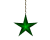 Hanging Star Green