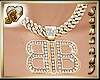 "S" BB GOLDEN CHAIN