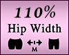110% Butt Hip Scaler