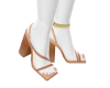 *Square Toed Nude Heels