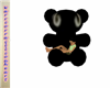 black pose bear