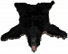 black bear skin Rug