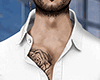 ♛ Opened Shirt White.