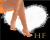 ^HF^ Laced Heels Orange