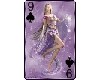 Purple fairy card