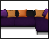 Nantes Purple/Gold Sofa~
