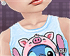 Kids Shirt Stitch Piggy