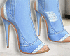 👠Mad Jeans Heels Blue