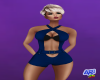 Allison Romper Blue