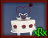 Swan Wedding Cake red