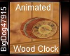 [BD]Animated Wood Clock