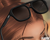 Black Aviator Sunglasses